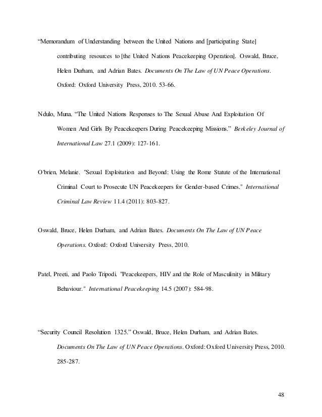 united nations peacekeeping essay
